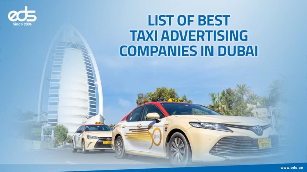 List of Best Taxi Advertising Companies in Dubai